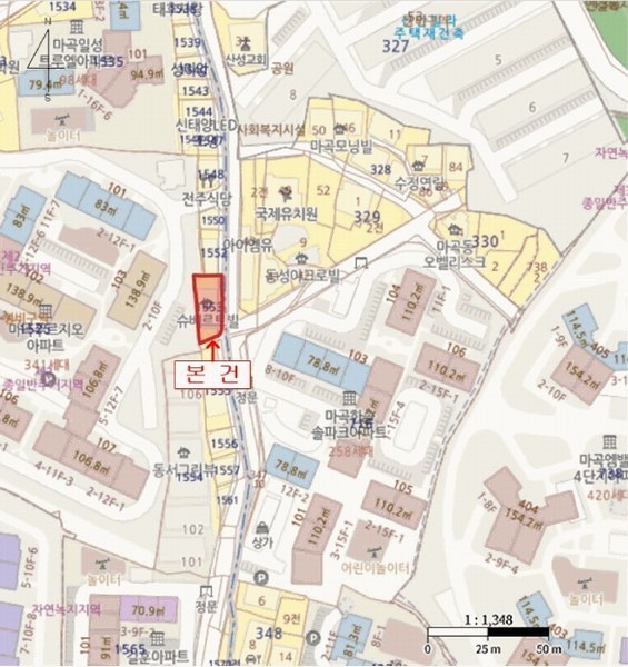 2025타경9622 서울특별시 강서구 양천로30길 70, 슈베르트빌 6층 602호 다세대(빌라) 경매 이미지