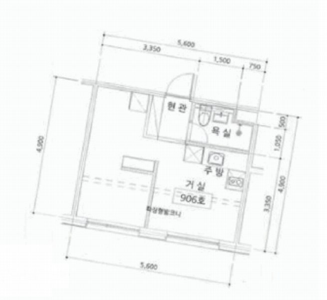 2025타경55133 경기도 수원시 권선구 효원로256번길 45, 테마 9층 906호 다세대(빌라) 경매 이미지