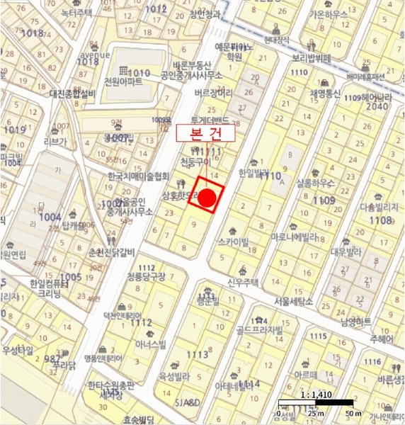 2025타경1044 경기도 수원시 권선구 세지로12번길 9-9, 그린파크 3층 303호 다세대(빌라)[공급7평형] 경매 이미지