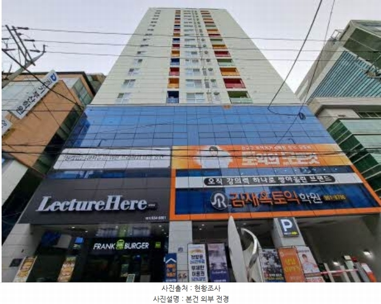 2024타경65944 부산광역시 부산진구 중앙대로680번길 22, 위클리스타 17층 1717호 오피스텔 경매 이미지