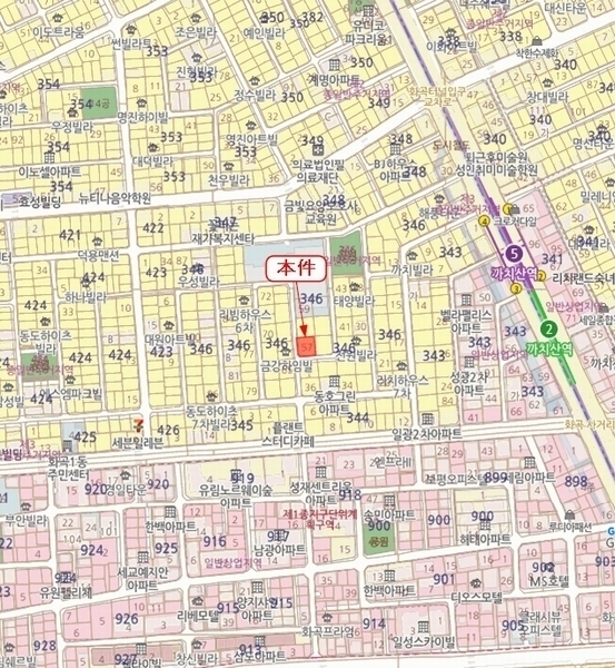 2025타경10076 서울특별시 강서구 곰달래로21길 20, 마크하우스 5층 501호 다세대(빌라)[공급11평형] 경매 이미지