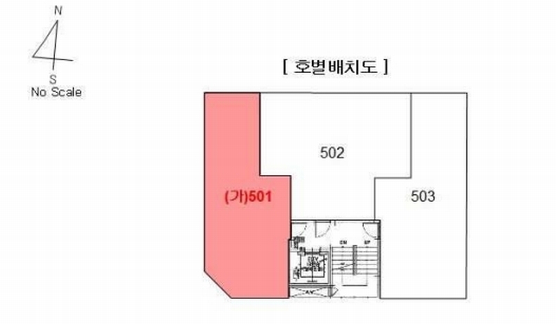 2025타경10076 서울특별시 강서구 곰달래로21길 20, 마크하우스 5층 501호 다세대(빌라)[공급11평형] 경매 이미지