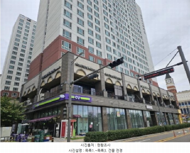 2025타경53282 경기도 시흥시 서울대학로264번길 50, 배곧헤리움어반크로스2차 비동 1층 103호 근린상가 경매 이미지