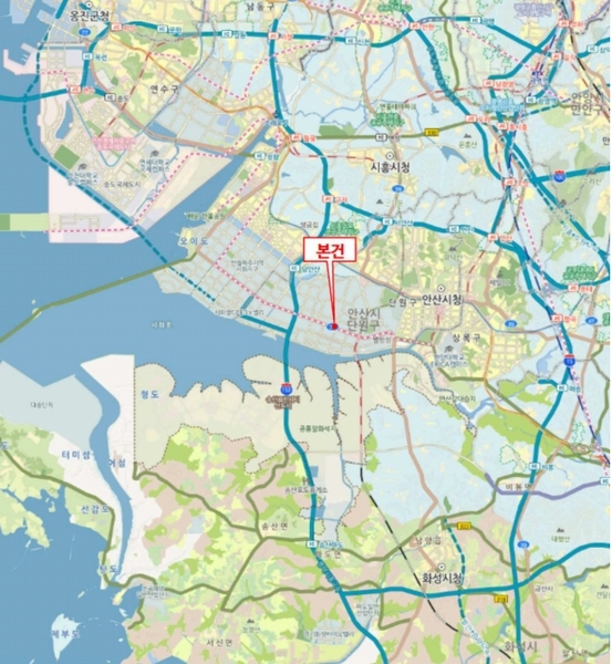 2025타경52872 경기도 안산시 단원구 별망로 419, 광양프런티어밸리지식산업센터 1동 4층 415호 근린상가 경매 이미지