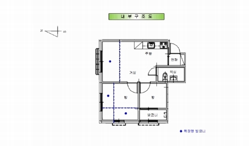 2025타경10138 서울특별시 양천구 남부순환로33길 42, 라온미브빌 4층 402호 다세대(빌라)[공급11평형] 경매 이미지