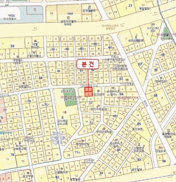 2025타경10138 서울특별시 양천구 남부순환로33길 42, 라온미브빌 4층 402호 다세대(빌라)[공급11평형] 경매 이미지