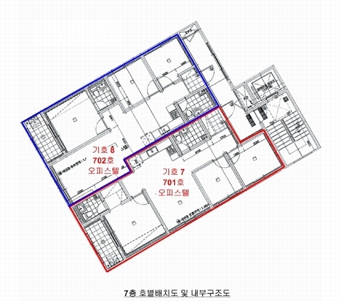 2025타경101271 경기도 군포시 금재로1번길 19, 길남타운 7층 701호 오피스텔[계약36평형] 경매 이미지