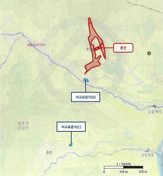 2025타경10143 경상북도 봉화군 명호면 관창리 산19-5 임야 경매 이미지