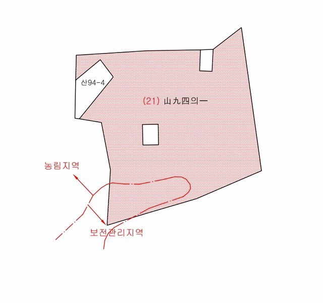 2025타경10164 경상북도 영양군 청기면 정족리 산94-1 임야 경매 이미지