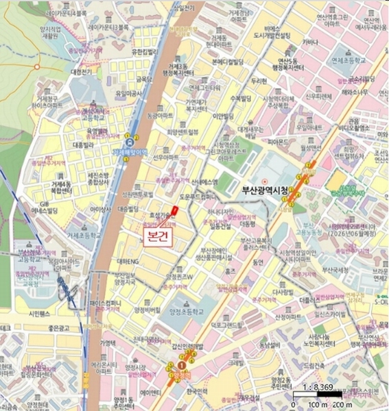2024타경1315 부산광역시 연제구 거제대로124번길 40, 수림하우스 가동 4층 402호 다세대(빌라)[공급8평형] 경매 이미지