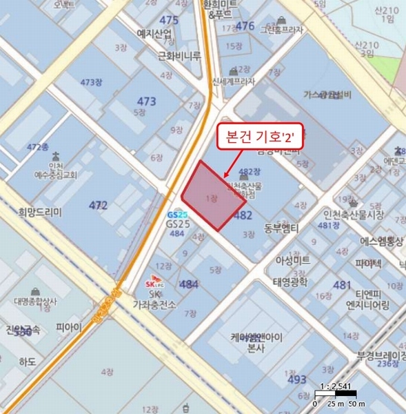 2025타경505541 인천광역시 서구 백범로630번길 16, 가좌타워지식산업센터 6층 608호 아파트형공장 경매 이미지