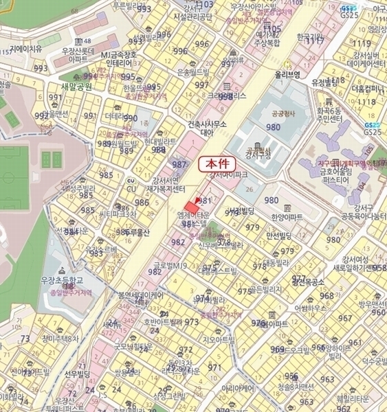2025타경10205 서울특별시 강서구 화곡로 288, 엠제이타운 15층 1501호 오피스텔 경매 이미지