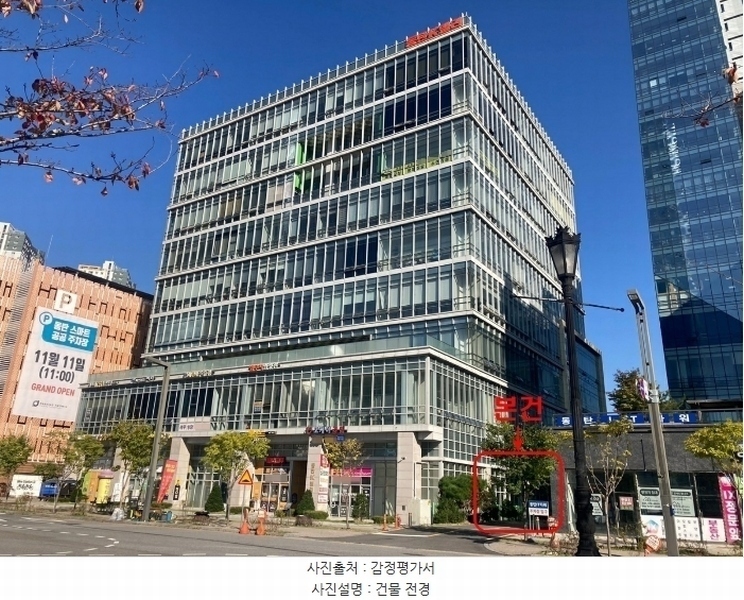 2024타경12025 경기도 화성시 동탄첨단산업1로 14, 동탄케이밸리 1층 122호 근린상가 경매 이미지