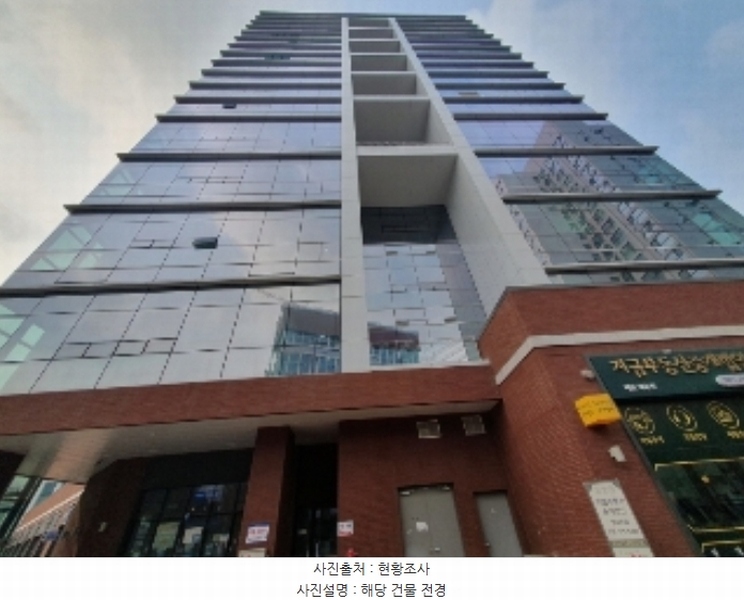 2024타경12308 경기도 화성시 동탄영천로 150, 현대실리콘앨리동탄 14층 에이동 1427호외1개호 아파트형공장 경매 이미지