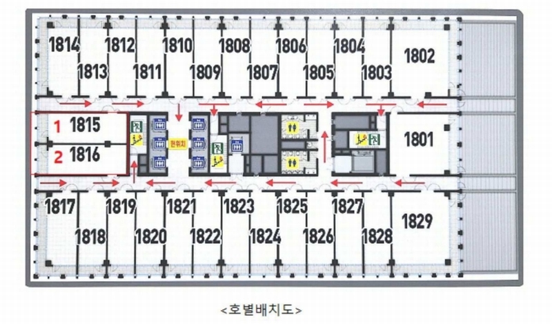 2025타경949 경기도 화성시 동탄영천로 150, 현대실리콘앨리동탄 18층 에이동 1816호 아파트형공장 경매 이미지