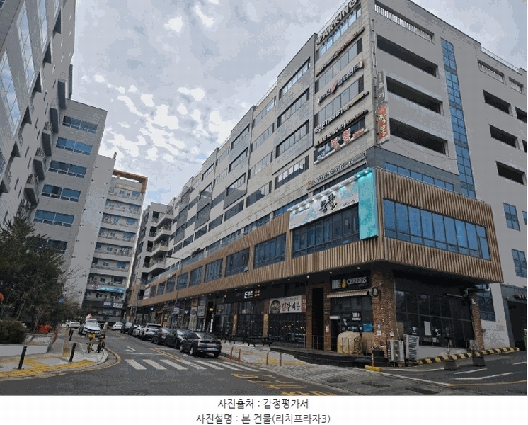 2025타경51607 경기도 수원시 영통구 대학로 60, 리치프라자3 5층 507호 근린상가 경매 이미지