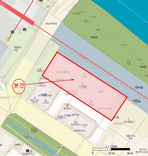 2025타경51607 경기도 수원시 영통구 대학로 60, 리치프라자3 4층 407호 근린상가 경매 이미지