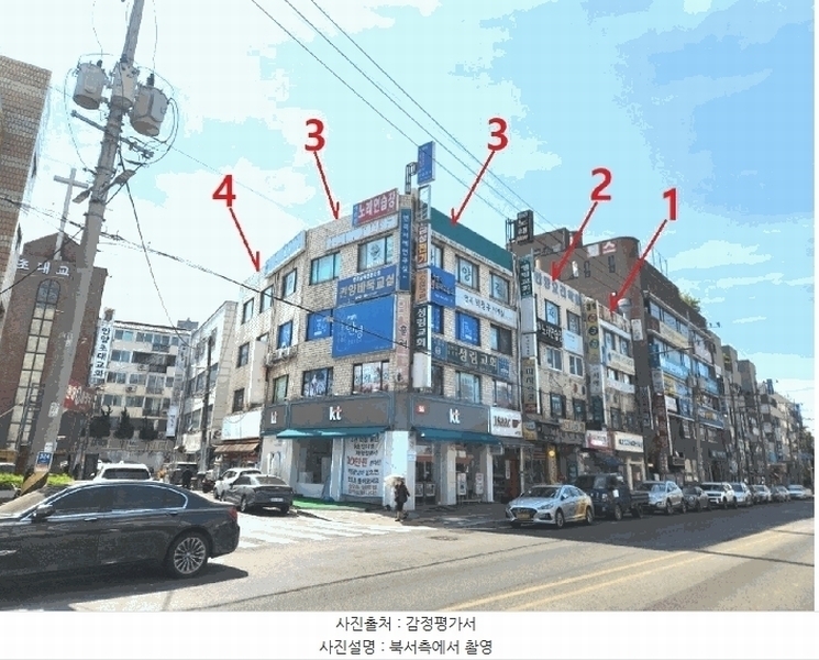 2025타경101005 경기도 안양시 동안구 관평로 324, 현대상가 4층 4호 근린상가 경매 이미지