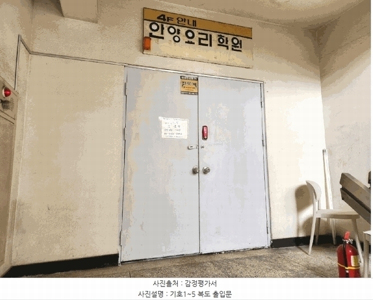 2025타경101005 경기도 안양시 동안구 관평로 324, 현대상가 4층 3호 근린상가 경매 이미지