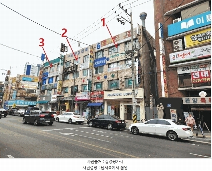 2025타경101005 경기도 안양시 동안구 관평로 324, 현대상가 4층 2호 근린상가 경매 이미지