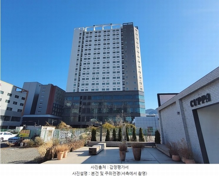 2025타경10289 경상남도 양산시 물금읍 메기로 377, 다인로얄팰리스물금3차 7층 734호 오피스텔[계약27평형] 경매 이미지