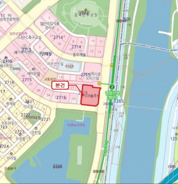 2025타경10289 경상남도 양산시 물금읍 메기로 377, 다인로얄팰리스물금3차 7층 734호 오피스텔[계약27평형] 경매 이미지
