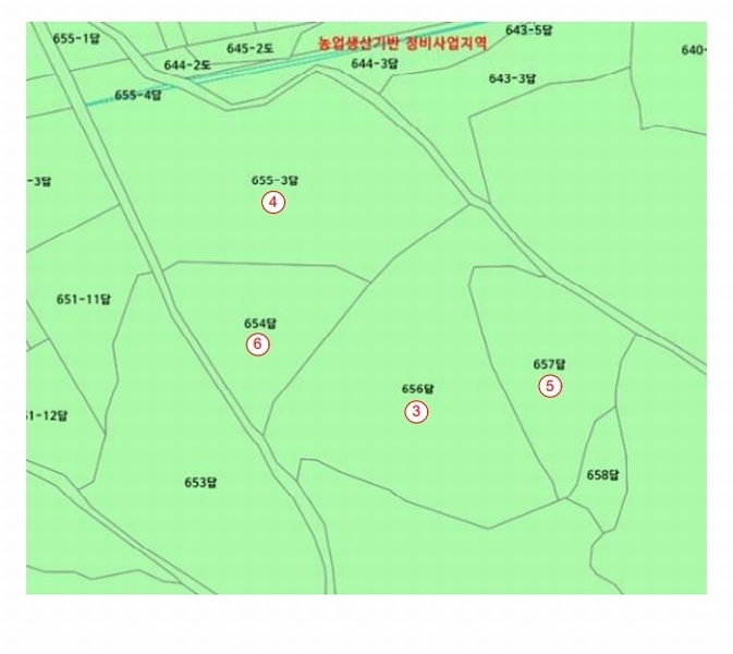 2025타경3213 강원특별자치도 철원군 철원읍 사요리 656 농지 경매 이미지