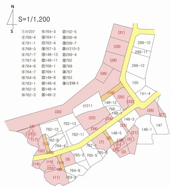 2025타경10556 경상북도 경주시 양남면 환서리 299-4 임야 경매 이미지