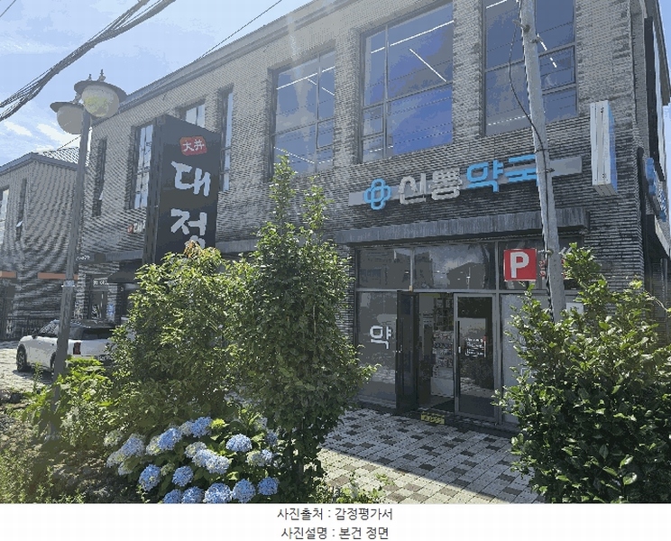 2025타경1399 제주특별자치도 서귀포시 중산간서로 2276, 구분건물 비동 2층 201호 근린상가 경매 이미지