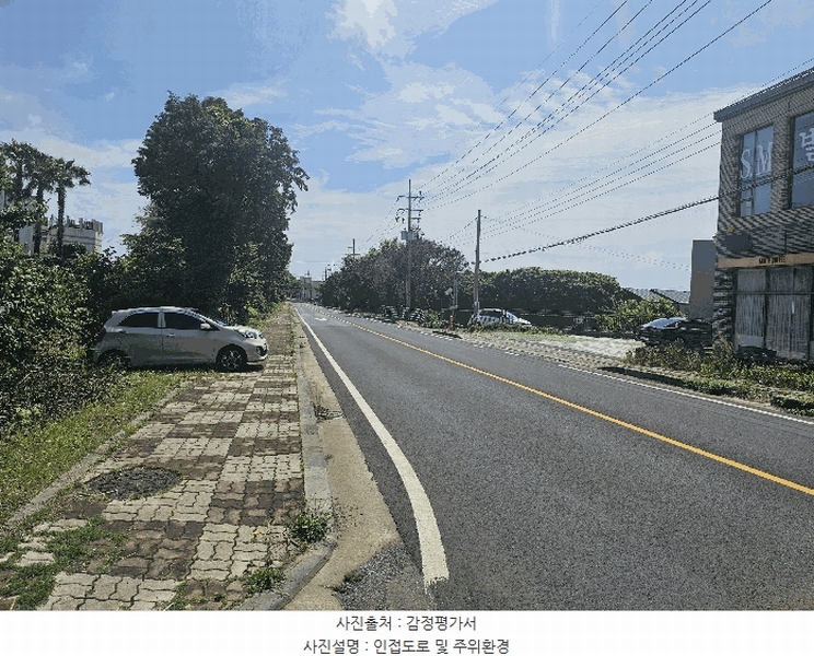 2025타경1399 제주특별자치도 서귀포시 중산간서로 2276, 구분건물 비동 1층 102호 근린상가 경매 이미지
