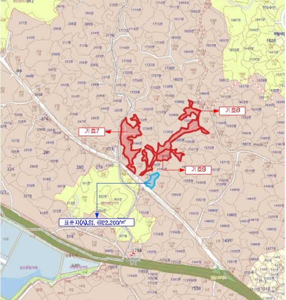 2025타경1789 제주특별자치도 제주시 구좌읍 한동리 1549-9 임야 경매 이미지
