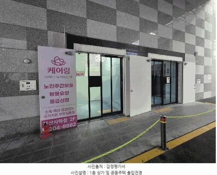 2025타경3587 부산광역시 사하구 낙동대로457번길 5, 헤리츠리더스하단 3층 301호 근린상가 경매 이미지