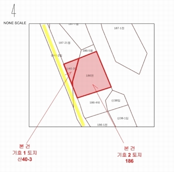 2025타경10312 강원특별자치도 양양군 서면 오색리 산40-3 임야 경매 이미지