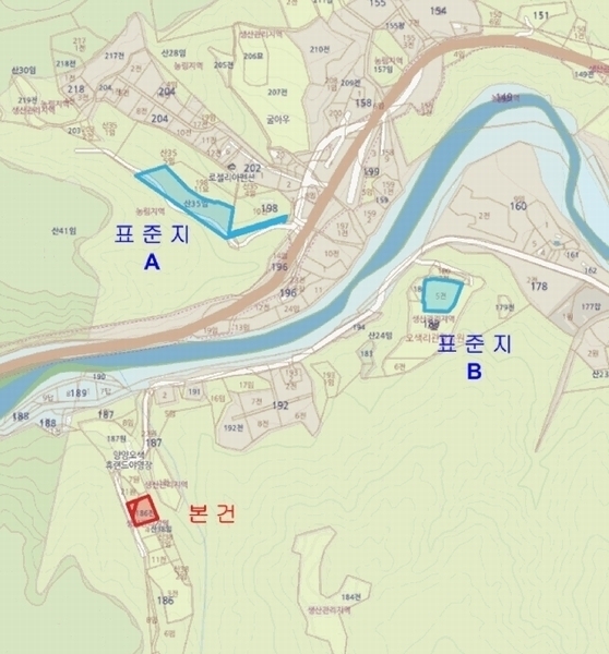 2025타경10312 강원특별자치도 양양군 서면 오색리 산40-3 임야 경매 이미지