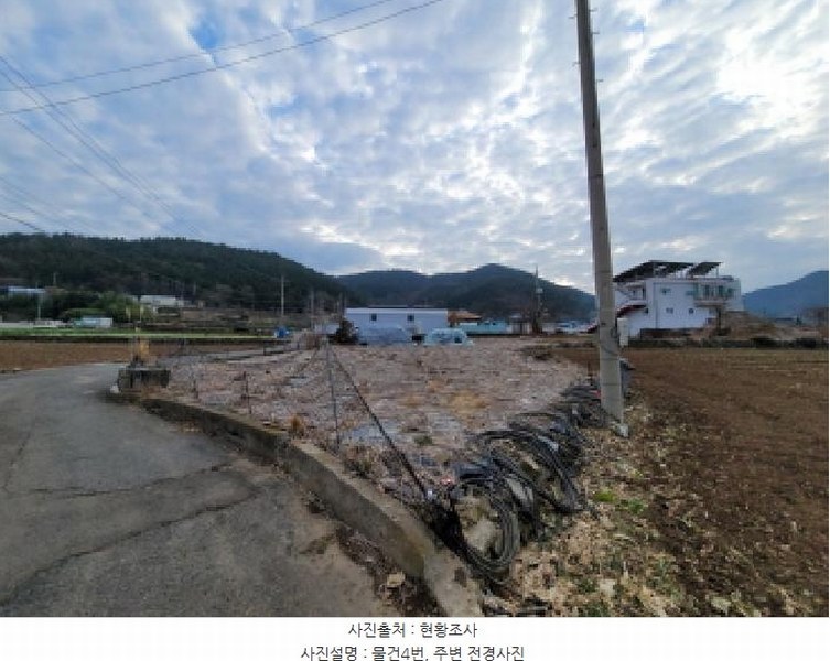 2025타경710 전라남도 여수시 돌산읍 둔전리 672-1 농지 경매 이미지