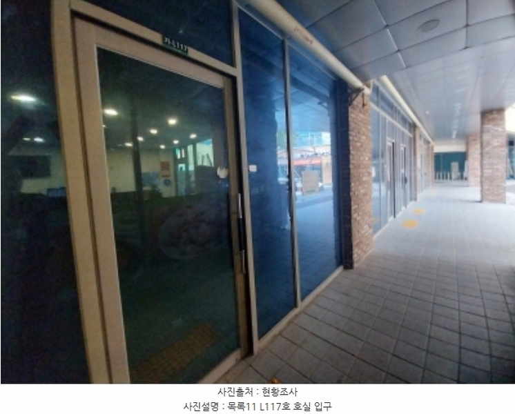 2024타경96368 경기도 오산시 동부대로 332-13, 오산더테라스퀘어 가동 지1층 엘117호 근린상가 경매 이미지