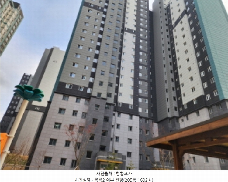 2024타경102461 경기도 화성시 남양읍 고향의봄길 36, 화성시청역서희스타힐스4차숲속마을 205동 16층 1602호 아파트 경매 이미지