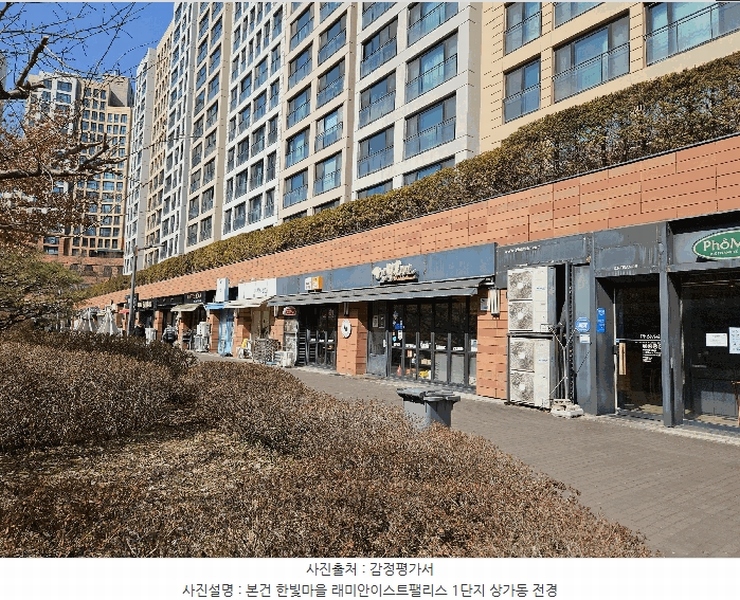 2025타경54432 경기도 용인시 수지구 동천로153번길 7, 한빛마을래미안이스트팰리스1단지 상가동 지하1층 1블록-19호 근린상가 경매 이미지