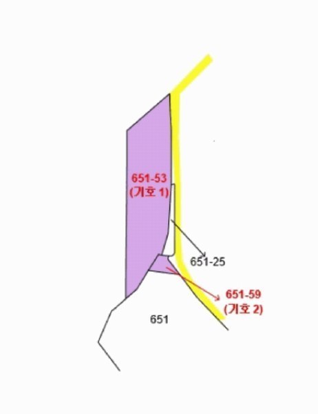 2025타경361 전북특별자치도 부안군 변산면 격포리 651-59 농지 경매 이미지