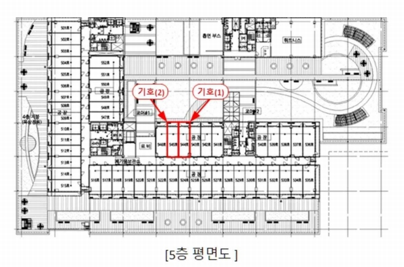 2025타경42181 경기도 평택시 산단로 95, 부성타워 5층 545호 아파트형공장 경매 이미지