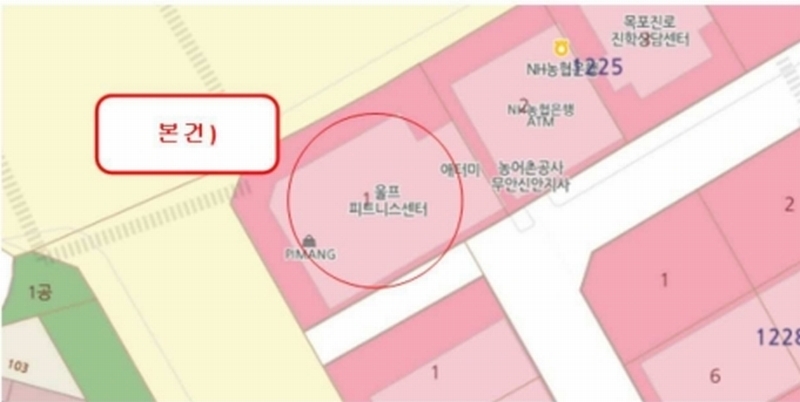 2025타경450 전라남도 목포시 후광대로 110, 디-타워 2층 201호 근린상가 경매 이미지