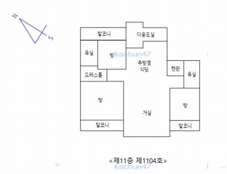 2025타경1265 경기도 화성시 효행구 봉담읍 효행로 370-6, 신일해피트리2차아파트 101동 11층 1104호 아파트[공급32평형] 경매 이미지