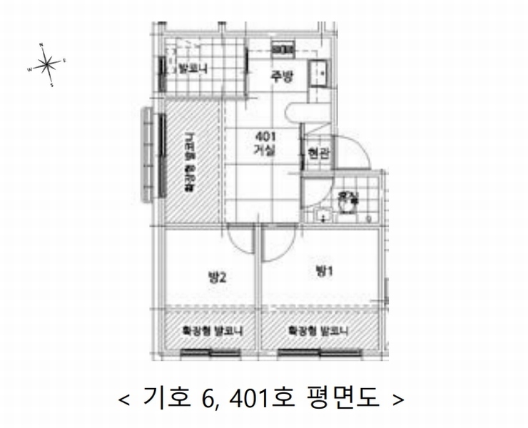 2024타경120591 서울특별시 동작구 성대로17길 49, 다인캐슬2차 4층 401호 다세대(빌라)[공급9평형] 경매 이미지
