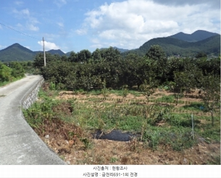 2024타경12090 경상남도 밀양시 산외면 금천리 691-1 하천 경매 이미지