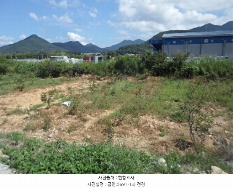 2024타경12090 경상남도 밀양시 산외면 금천리 691-1 하천 경매 이미지