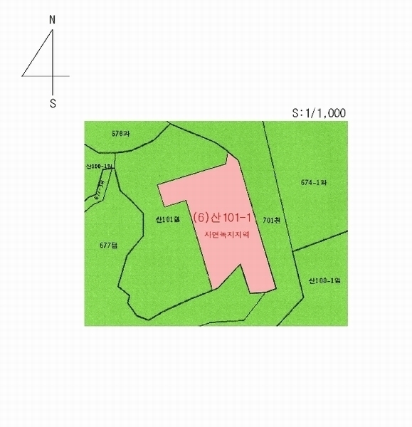 2025타경4998 부산광역시 기장군 기장읍 내리 산101 임야 경매 이미지