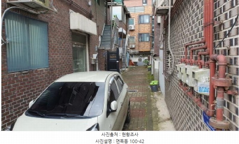 2025타경2262 서울특별시 중랑구 면목동 100-42 도로 경매 이미지