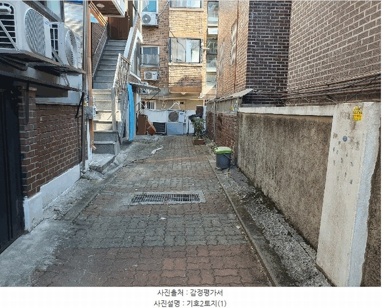 2025타경2262 서울특별시 중랑구 면목동 100-42 도로 경매 이미지