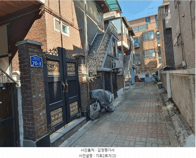 2025타경2262 서울특별시 중랑구 면목동 100-42 도로 경매 이미지