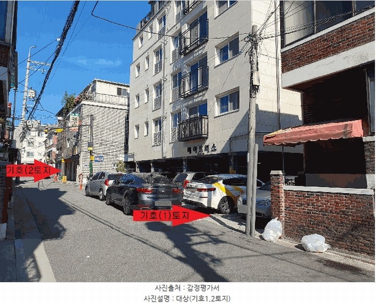 2025타경2262 서울특별시 중랑구 면목동 100-42 도로 경매 이미지